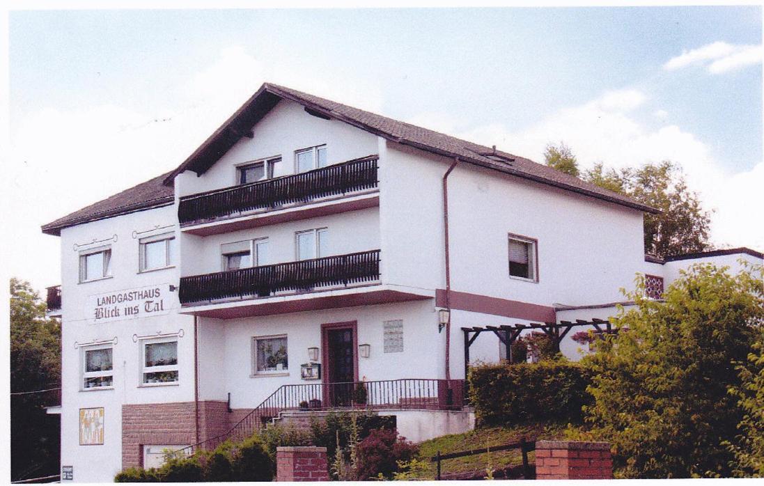 Landgasthaus Blick Ins Tal Wißmannsdorf Eksteriør billede